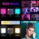 Накамерный RGB свет Puluz. Видеосвет для фото и видеосъемки. PU560B
